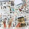 50 Sheets Precut Dark Academia Washi Stickers Book for Journaling(Retro Time)